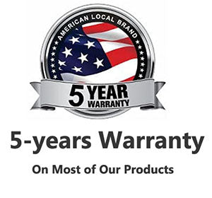 5 years warranty for choierlight