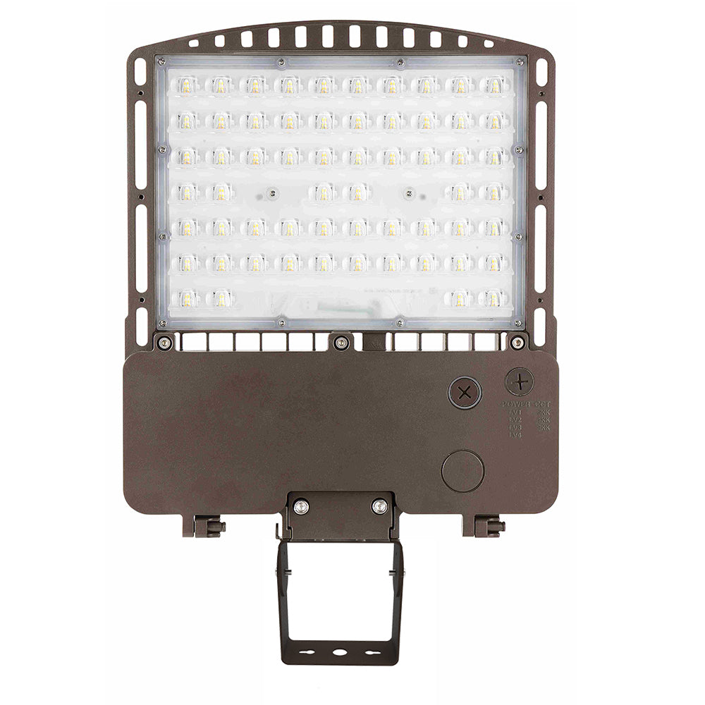 100W 140W 180W 250W 300W 400W LED Shoebox Light 3000K/4000K/5000K Tunable Dimmable Commercial Outdoor Parking Lot Lights,Mount/High Voltage Optional UL DLC Listed