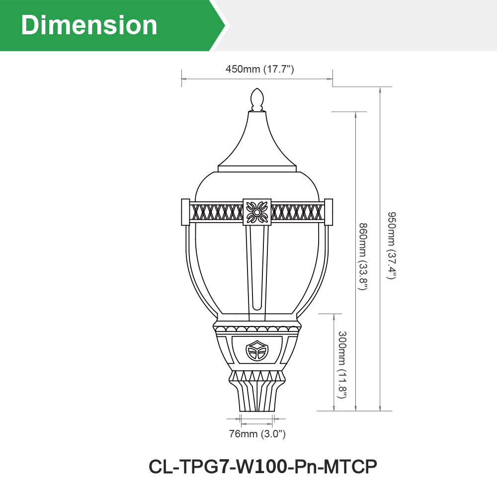 100w area light 