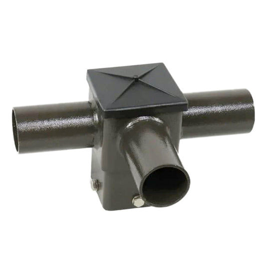 4″ 90° triple square horizontal tenon adapter