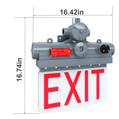 battery powered explosion proof lighting