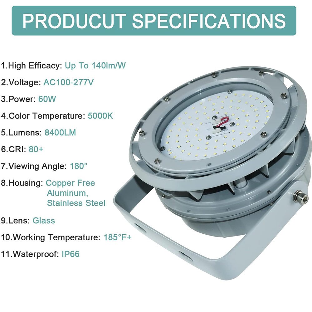 60w cooper lighting explosion proof led