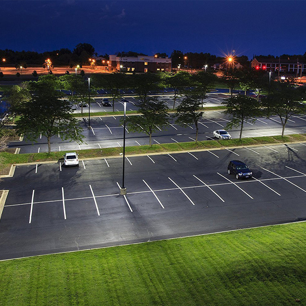 led parking lot lights with photocell