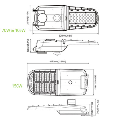 led road lights