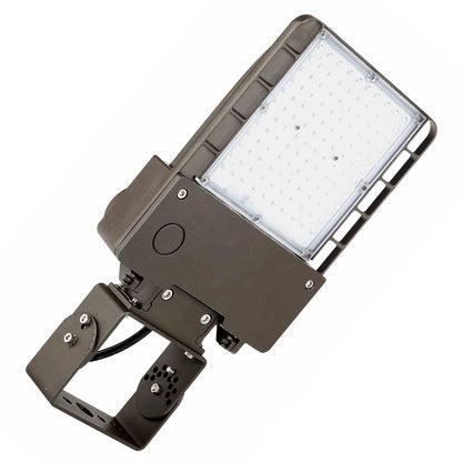 yoke mount led parking lot lighting