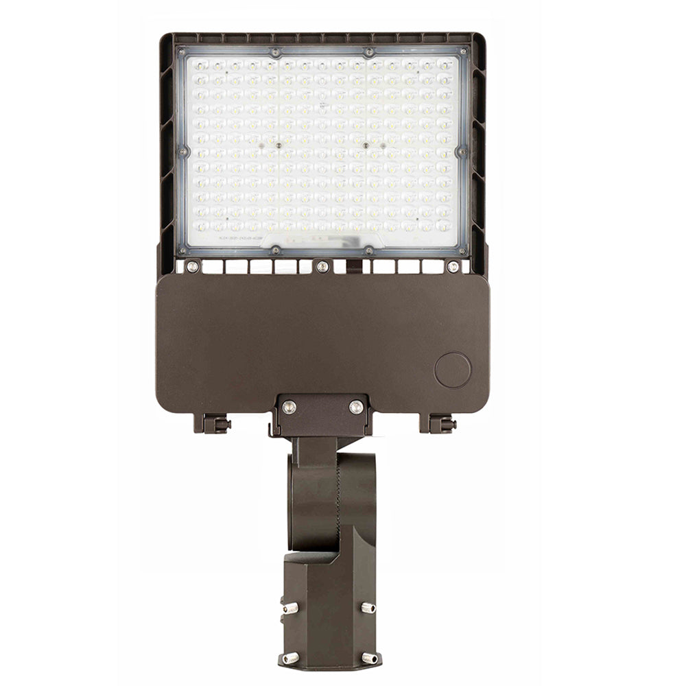 led area light with slip fitter mount 