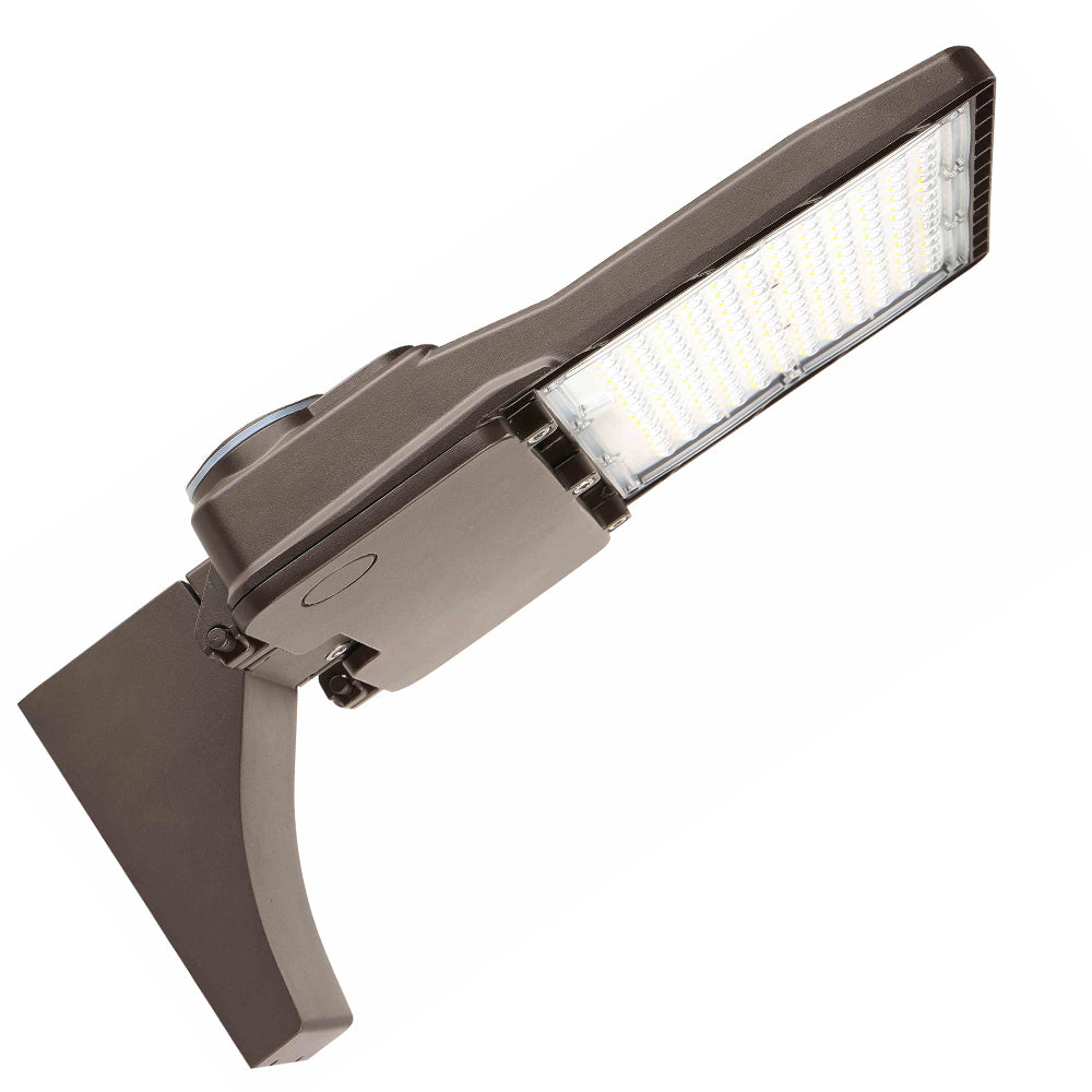 led shoebox light with direct mount