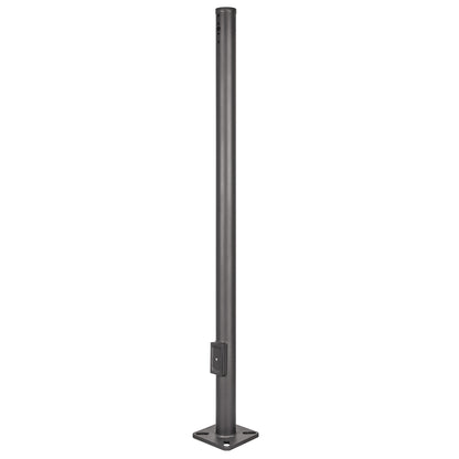 straight round steel poles