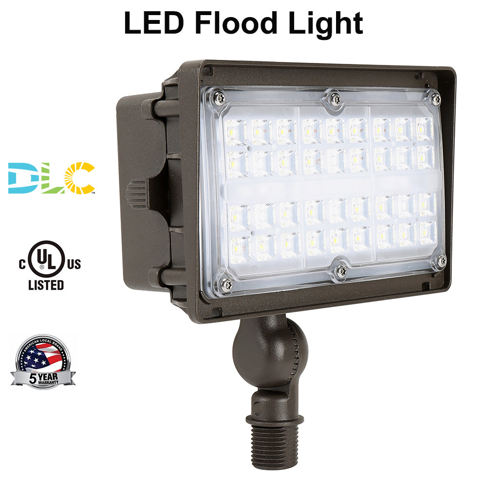 led flood light with photocell