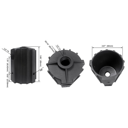 round tenon adapter