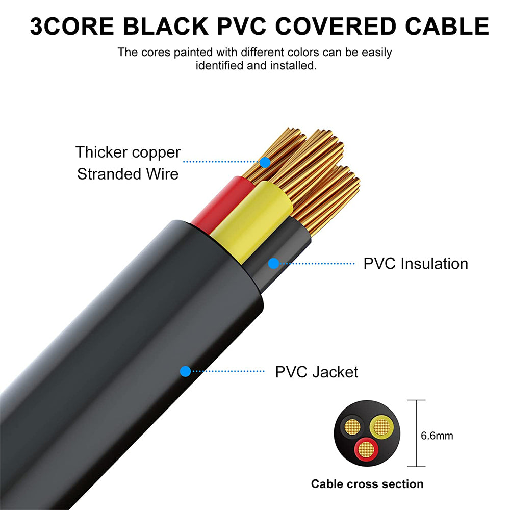 18AWG Extension Cable Wire 