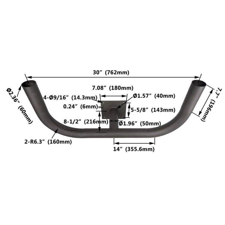 wall bracket with 2 arms