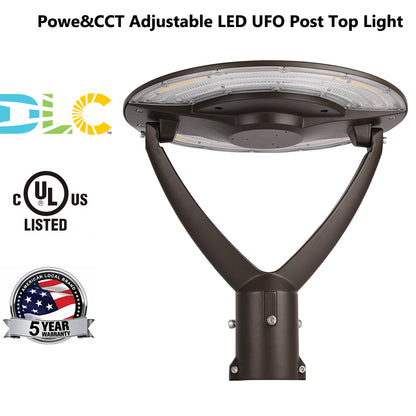 led ufo post top light