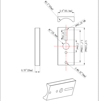 round bar adaptor