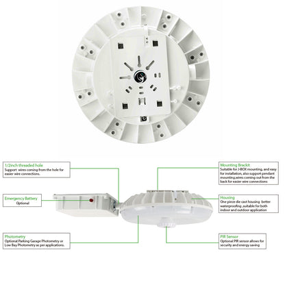 gas station canopy led light