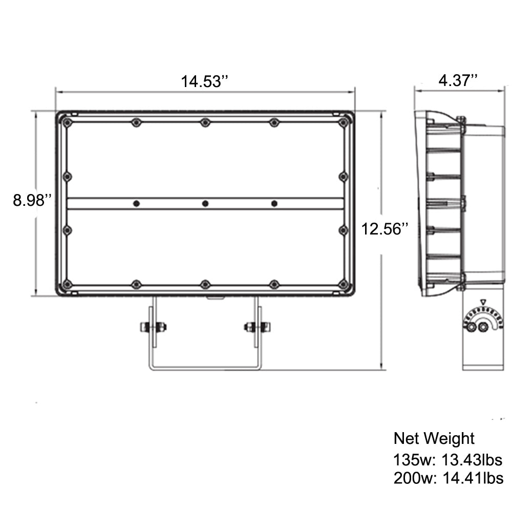 outdoor flood lights for house