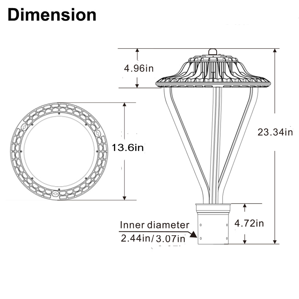 outdoor post lights electric