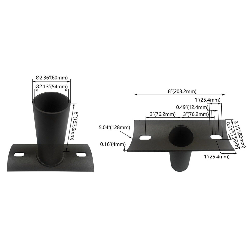 Horizontal Tenon Adapter