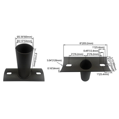 Horizontal Tenon Adapter