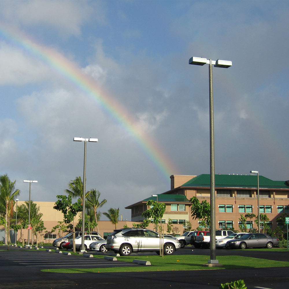 light poles for parking lot 