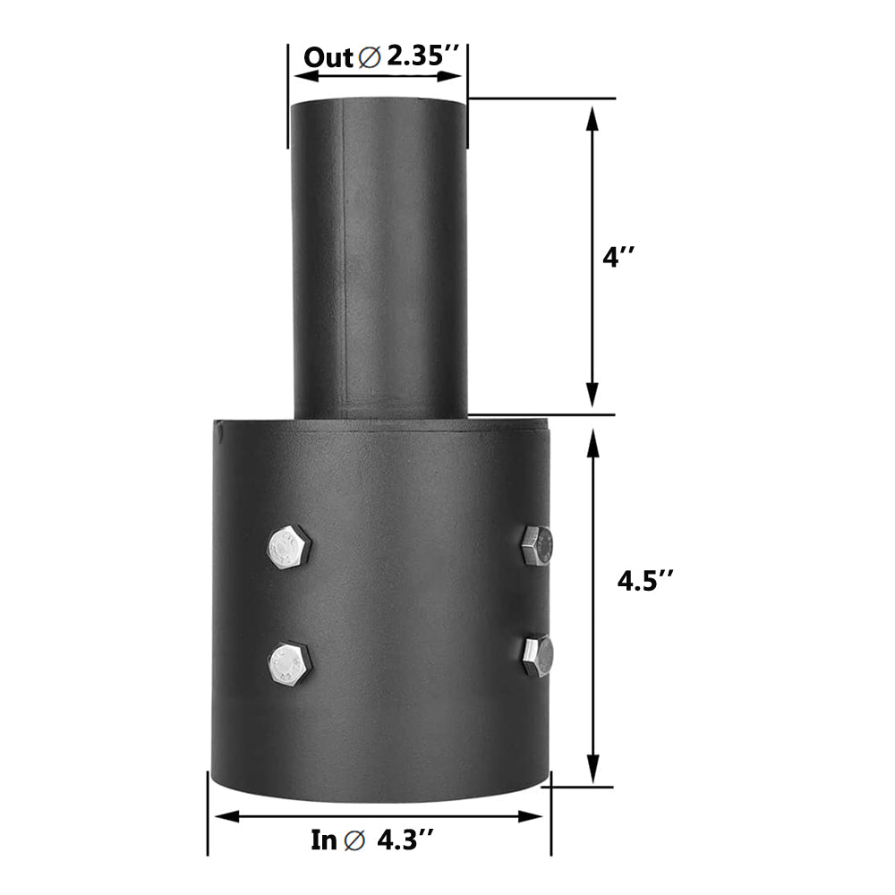 4 inch Slipfitter Pole Adapter