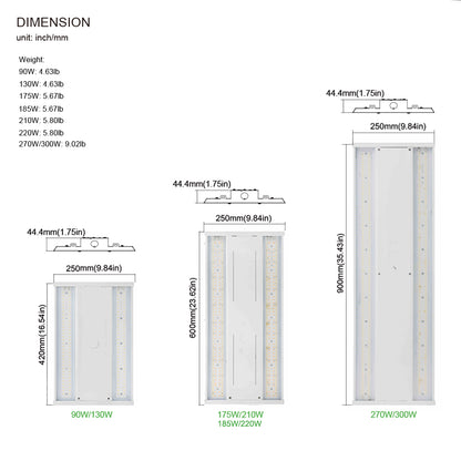 linear led high bay lights