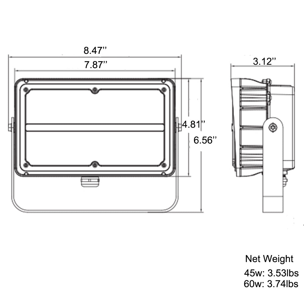 exterior flood light fixtures