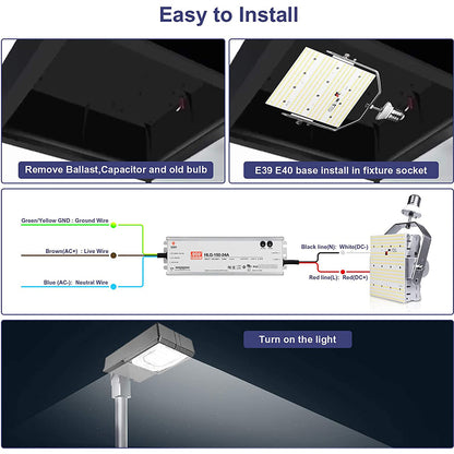 300W LED Retrofit Kit Street Light