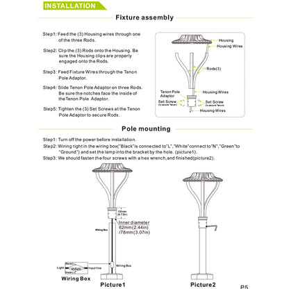 led post top light bulb