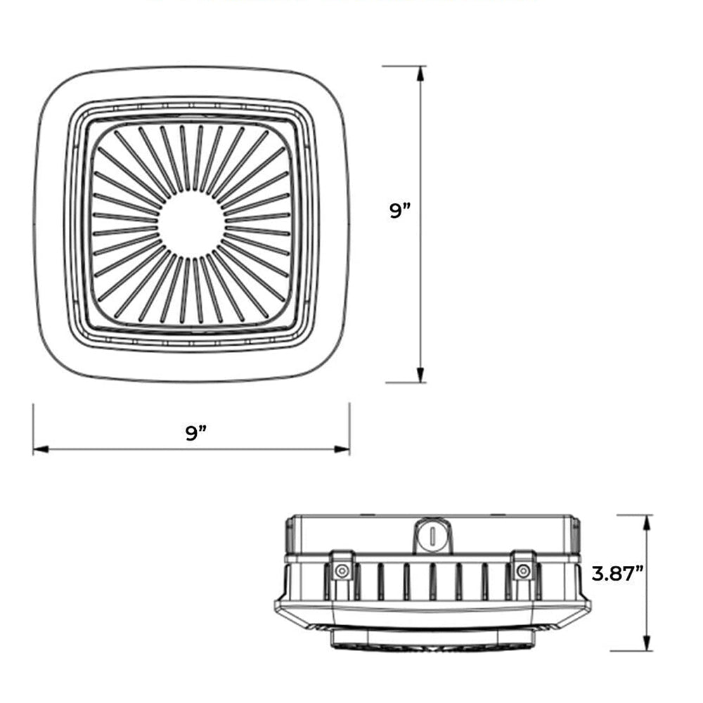  LED Canopy Area Light