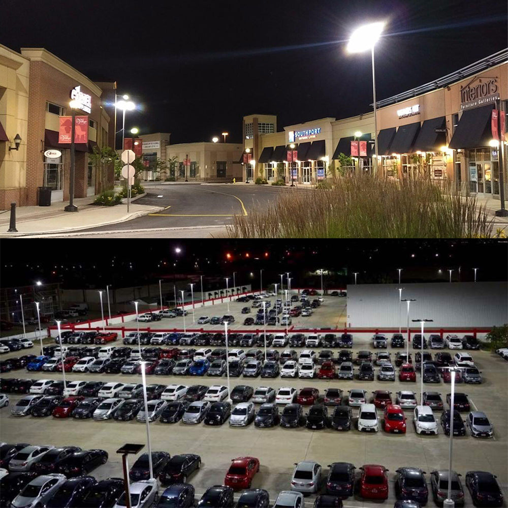 parking lot led lights commercial