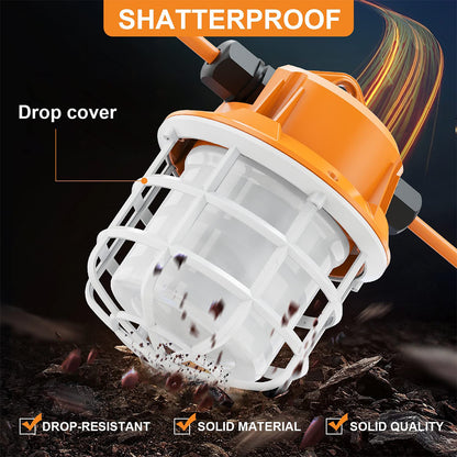 shatterproof led temporary work light