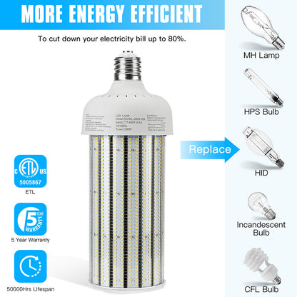 300 watt led light bulb