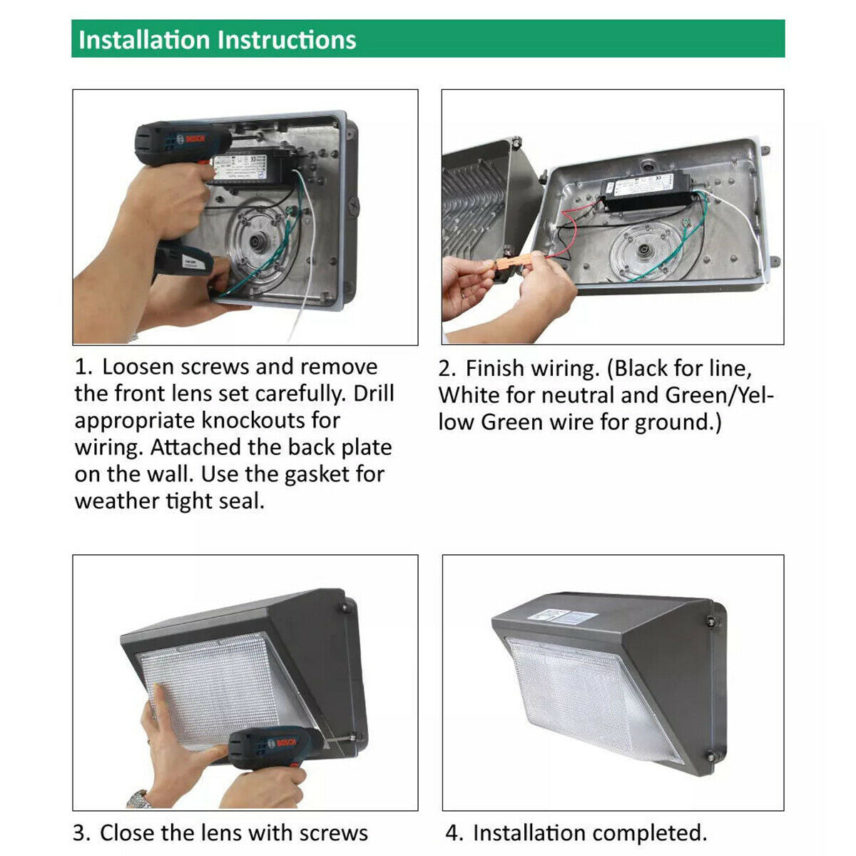 led wallpack outdoor