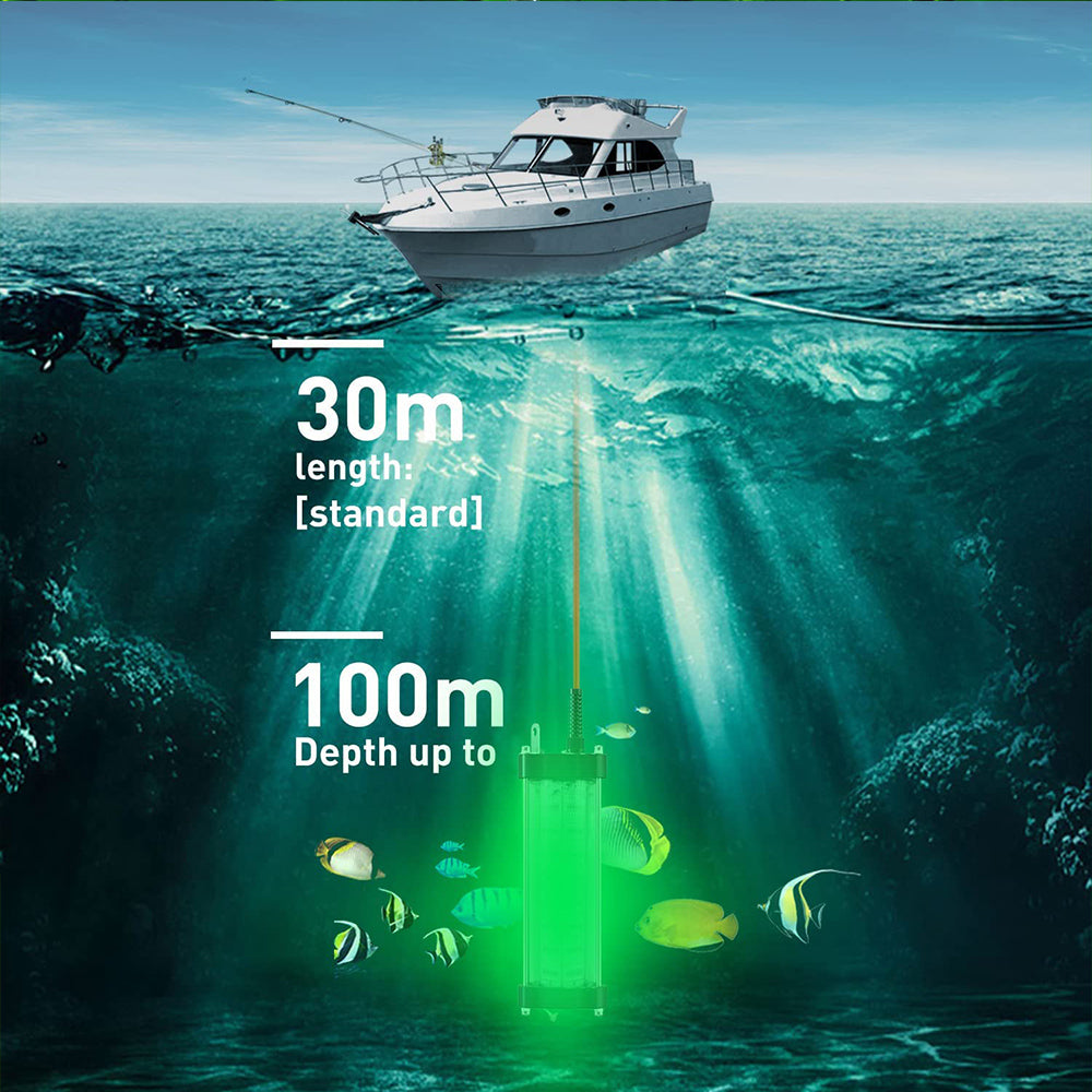 green led fishing light