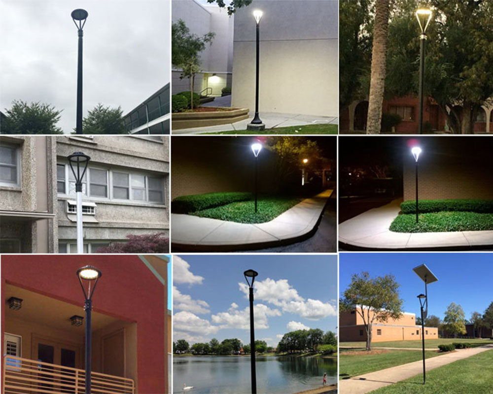 led post top light fixture