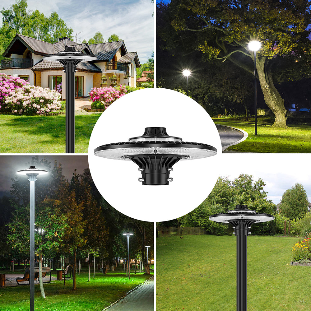 outdoor pole light fixtures